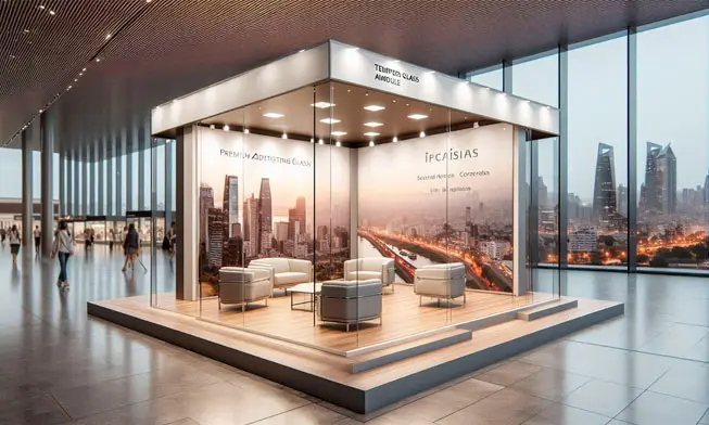 Uso del Vidrio y Acrílico para un Módulo Publicitario Premium - SUMA PUBLICIDAD